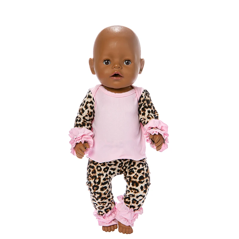 Born Baby Fit 18 дюймов 43 см кукольная одежда аксессуары комплект из рубашки и шорт для Школьного сезона для ребенка подарок на день рождения - Цвет: q-109