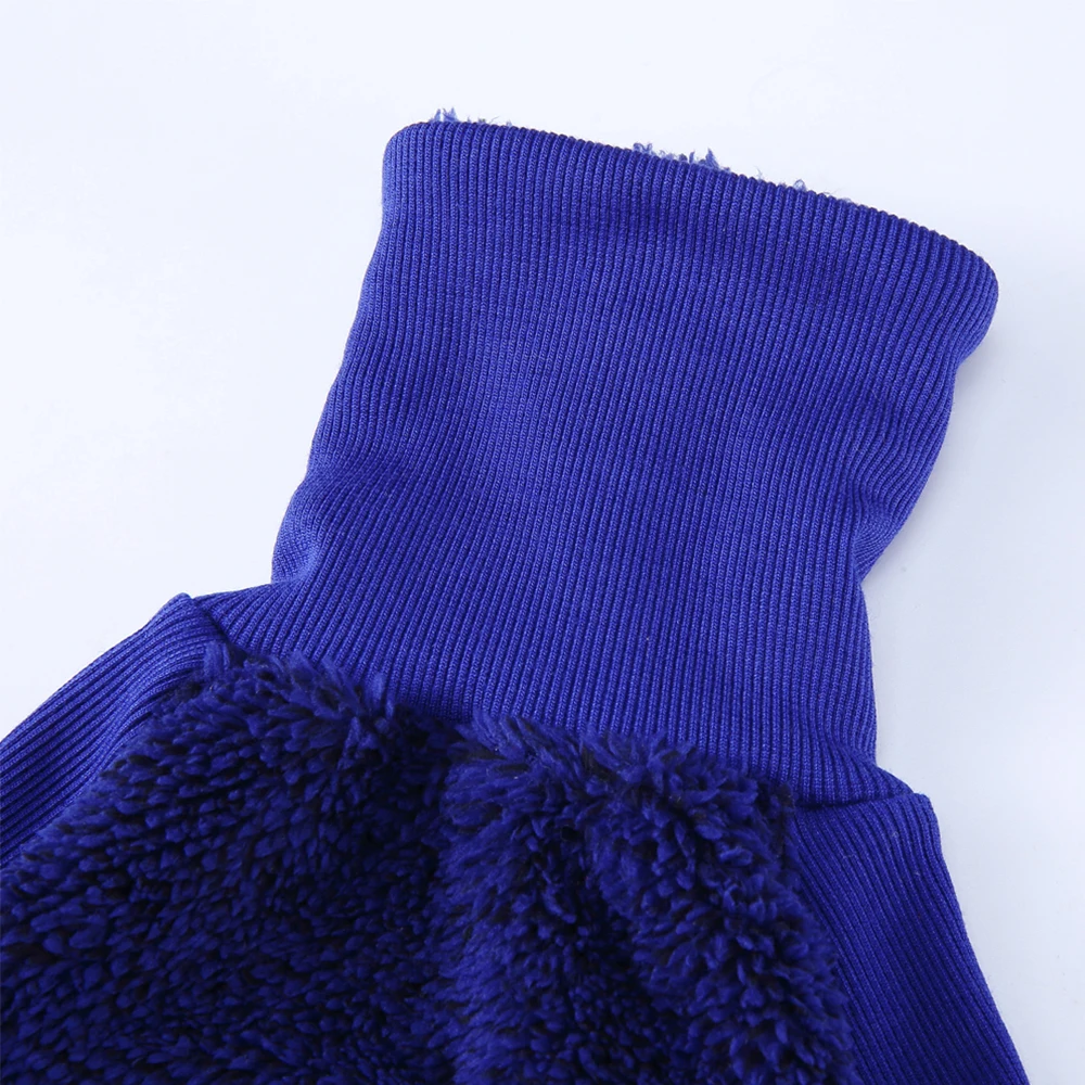 Warm Autumn and Winter Jumpsuit for Pet Dogs in Blue or Gray