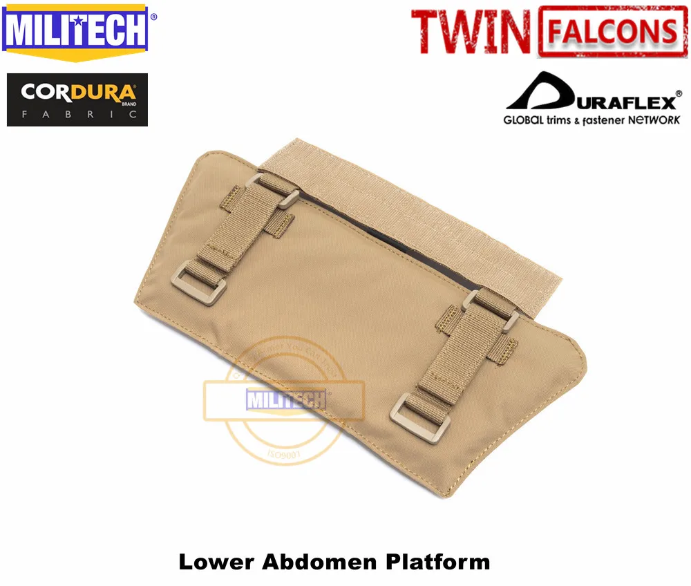 MILITECH TWINFALCONS TW 500D Delustered Cordura Molle Crye CP Нижняя Брюшная платформа тактическая подбрюшная Molle Базовая вешалка