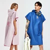 HOTMANGO Microfiber Poncho Towel Surf Beach Wetsuit Changing Bath Robe with Hood,Watersports Activities,Adults Men Women ► Photo 2/6