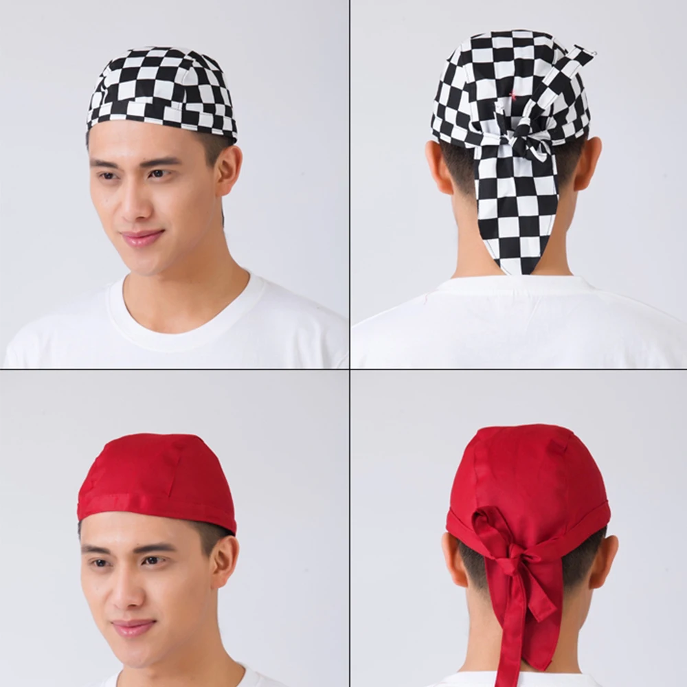 High Quality Wholesale Pirate Hat Chef Waiter Hat Hotel Restaurant Canteen Bakery Cooking Caps Cooker Workwear Uniform chef hat