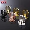 Topes de puerta magnéticos WV 304 de acero inoxidable, soportes de puerta ocultos, sin clavos, para suelo, ferretería para muebles ► Foto 1/6