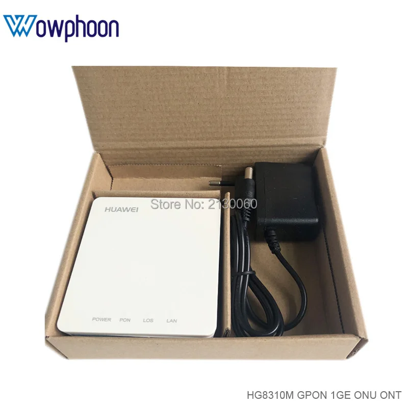 5 шт./лот HUAWEI Mini HG8310M GPON 1GE ONU ONT с одним портом Lan FTTH SFU Router Mode английская