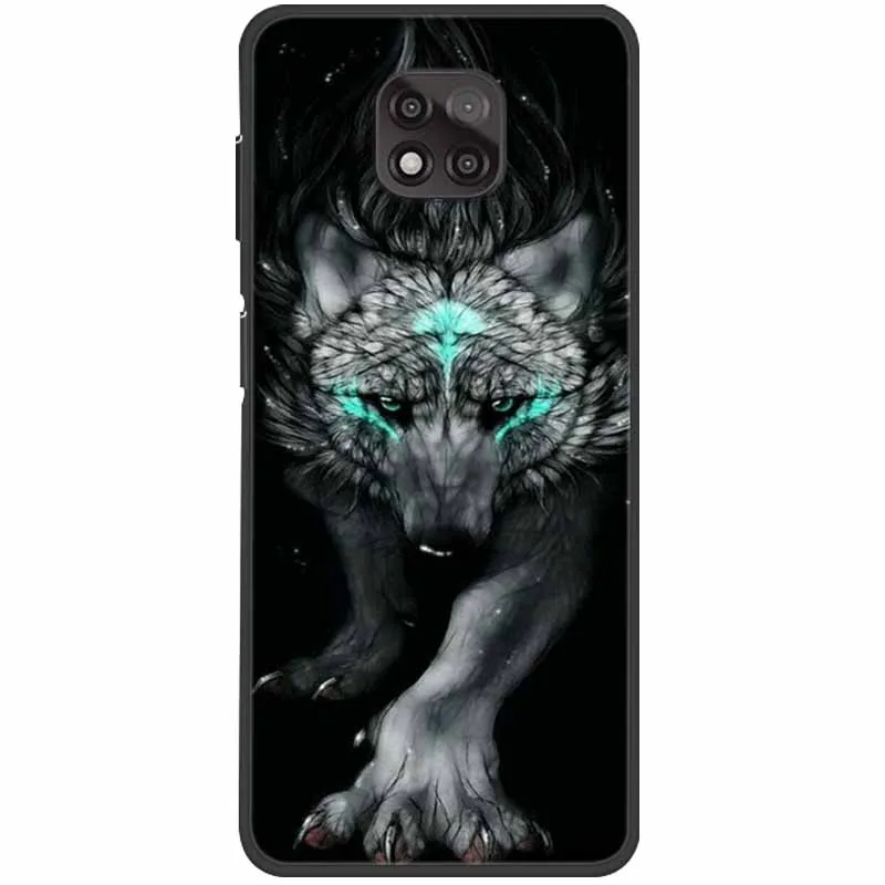 Butterfly Silicone Soft Phone Cover and Protector for Moto G Power and Play
