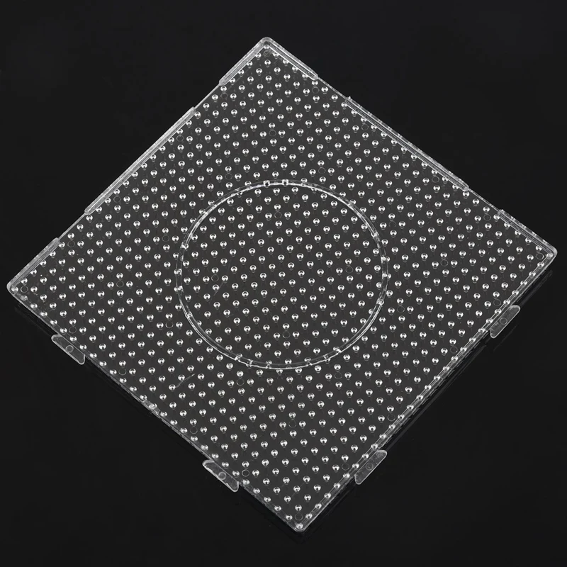 Горячая бусина PEGBOARD квадратной формы шаблон для Perler бисер большое удовольствие 14X14 см
