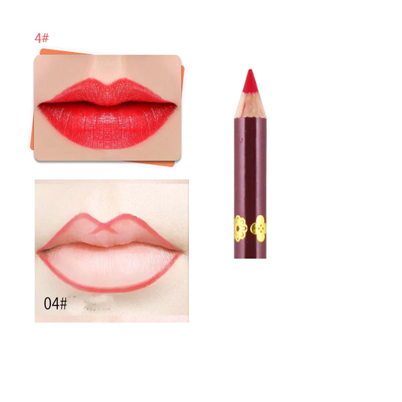 1 шт., 12 цветов, сексуальная матовая помада для губ, карандаш для губ, матовый телесный карандаш для губ, набор ручек для макияжа, косметический инструмент - Цвет: 4