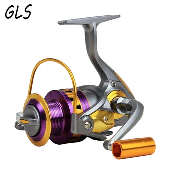 

Free delivery Seamless full metal fishing wheel 1000-7000 series 13 BB 5.5:1 Rotary reel fishing reel