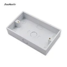 146 тип домашнего обустройства настенный переключатель поверхностного монтажа 147*86*32 мм для настенных выключателей и розеток