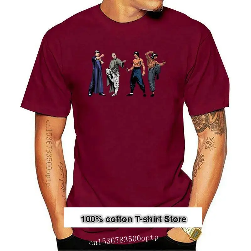 Camiseta с изображением пленки MenDrunken Master модная одежда для мужчин хипстерские