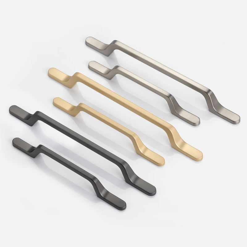 Door Handles Wardrobe Drawer Pulls Kitchen Cabinet Knobs and Fittings for Furniture gold Hardware Accessories | Обустройство дома