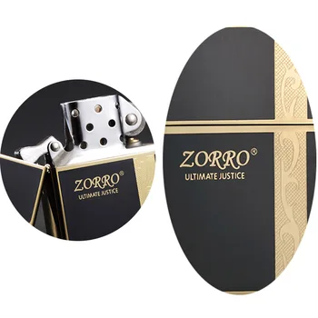 

Lighter Kerosene Gold-plated Shell Boutique Reproduction Windproof Creative Custom Lettering Men's Lighter for Boyfriend