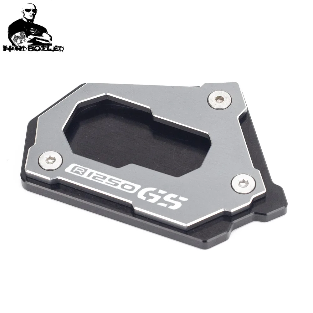 For BMW R1250GS R 1250GS R1250 GS R 1250 GS 2018 Motorcycle CNC Aluminum Kickstand Foot Side Stand Extension Pad Support Plate (9)