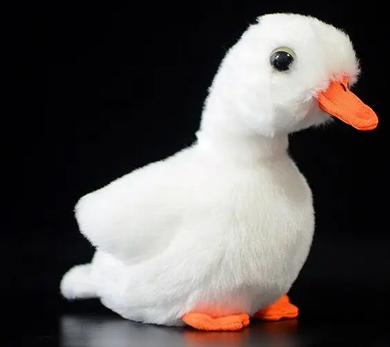 lovely white duck plush toy about 15cm soft doll baby Christmas gift h1627 | Игрушки и хобби
