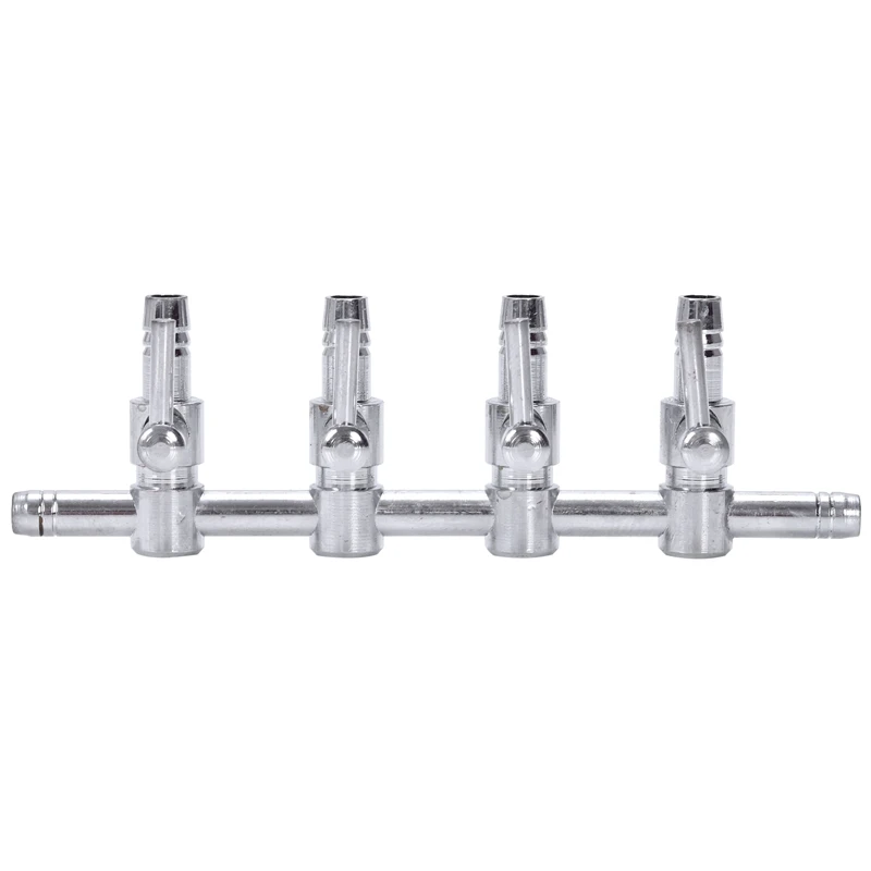 Aquarium Inline Air Flow Pump Splitter Control Valve 4 Way