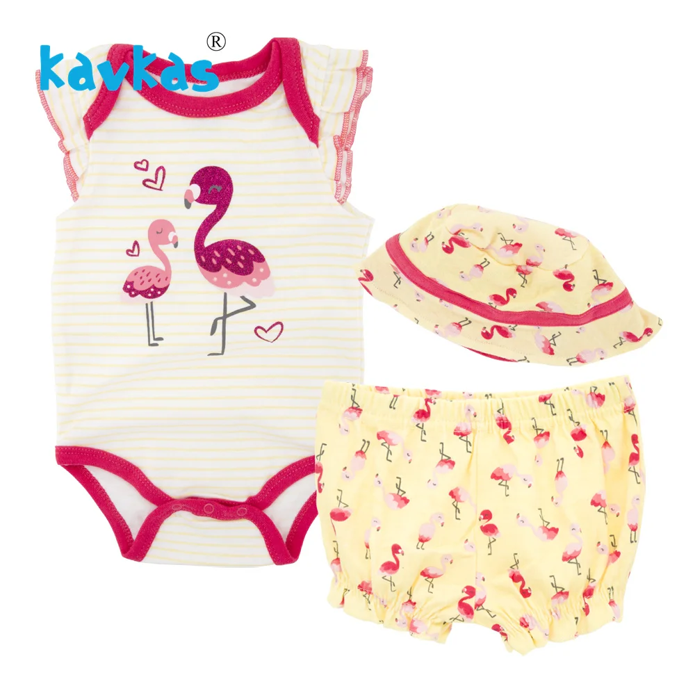 Kavkas/хлопковая одежда для сна для маленьких девочек и мальчиков наряды с халатом платье для новорожденной пижамы комплект Топ, носки, штаны повязка на голову, 4 шт., детские халаты - Цвет: TZ6088