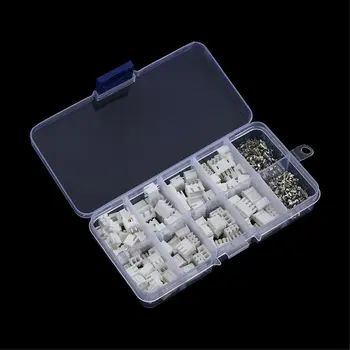 

230pcs TJC3 XH2.54 2p 3p 4p 5 pin 2.54mm Pitch Terminal Kit/Housing/Pin Header JST Connector Wire Connectors Adaptor XH Kits