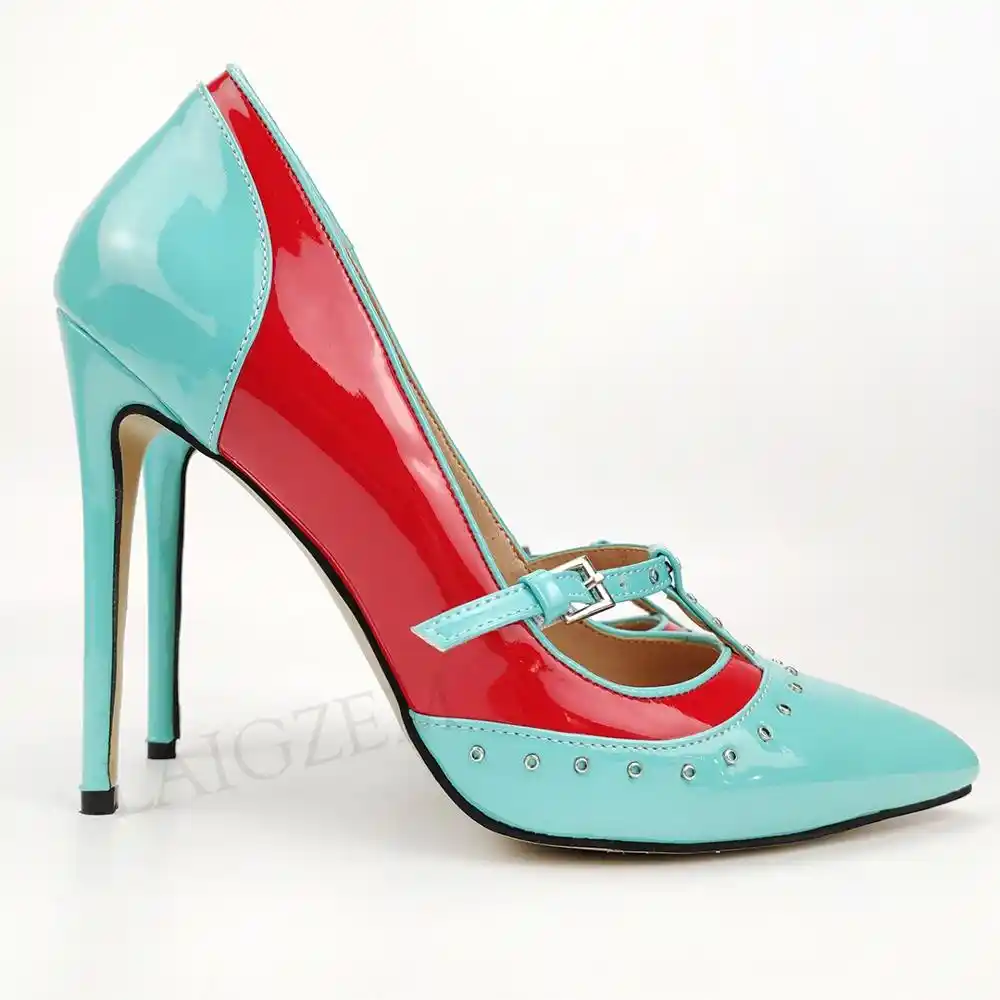 colorful pumps heels