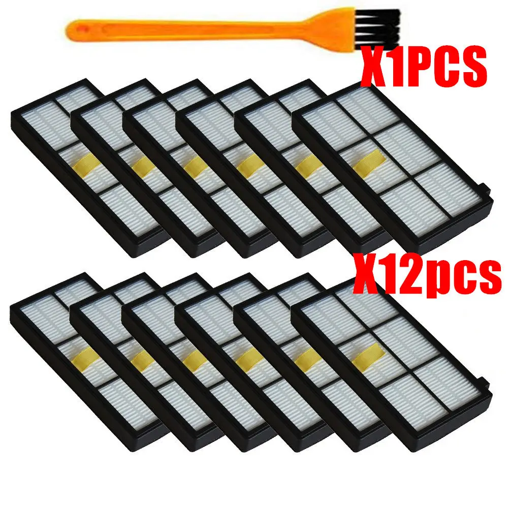 Replenishement Kit for iRobot Roomba 805 860 870 871 880 890 960 980 Vacuum Accessories, Parts Extractors Filters Side Brushes - Цвет: 13PCS