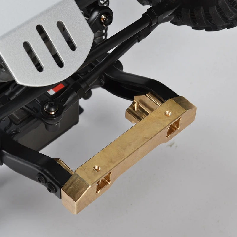 Лидер продаж-1/10 Rc передний бампер крепление золото Servo перемещение крепление для Traxxas Trx-4