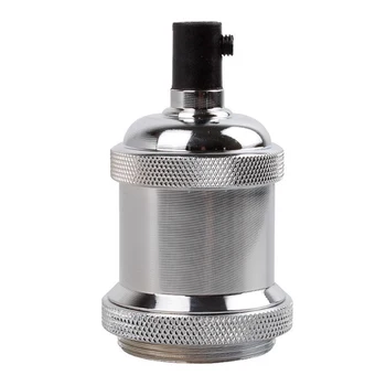 

Durable Aluminum Lamp Vintage Base E27 Lightweight For Edison Bulb Socket Industrial