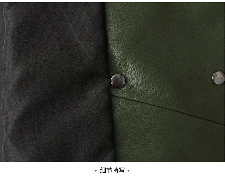 Autumn Winter Real Leather Jacket Women Casual Regular Belt Office Lady Chaquetas Mujer Turn-down Collar Sheepskin Green