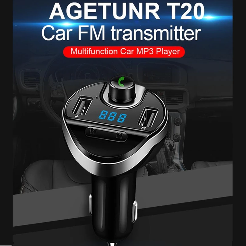 Беспроводной Bluetooth fm-передатчик автомобильный ЖК MP3-плеер радио передатчик Handsfree Bluetooth автомобильный комплект Hands Free зарядное устройство для автомобиля