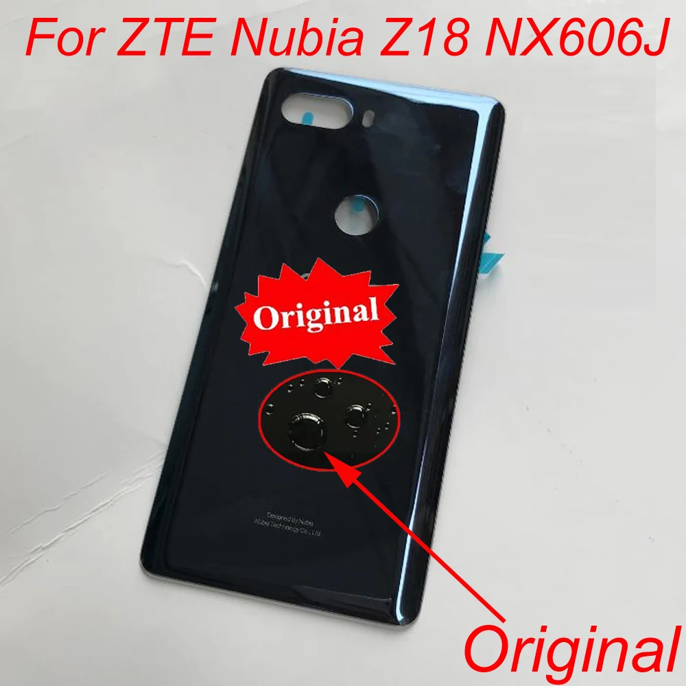 100% Original Rear Case For ZTE Nubia Z18 NX606J Battery Back Cover Door Housing Shell Phone Lid | Мобильные телефоны и