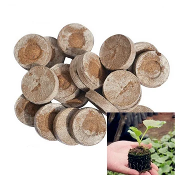 

Seed Nursery Seedling Soil Block Starter Pallet for Flowers Planting Soil Nursery Block The Soil Block Seedlings of Peat Plants