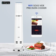 KWASYO Slow Cooker Vacuum Slow Sous Vide Food Cooker 1000W Powerful Immersion Circulator -Wifi App Smart Control Timer Display mediterranean slow cooker