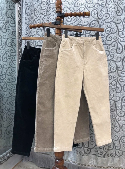 

Early Autumn 2019 New Women's Wear Symmetrical Pocket Pure Pants and Leisure Pants 826