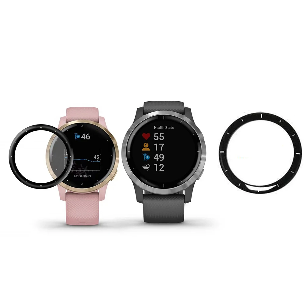

Мягкая защитная пленка с полным 3D краем для Garmin vivoactive 4/4S Watch Smartwatch Vivoactive4 защита для ЖК-экрана
