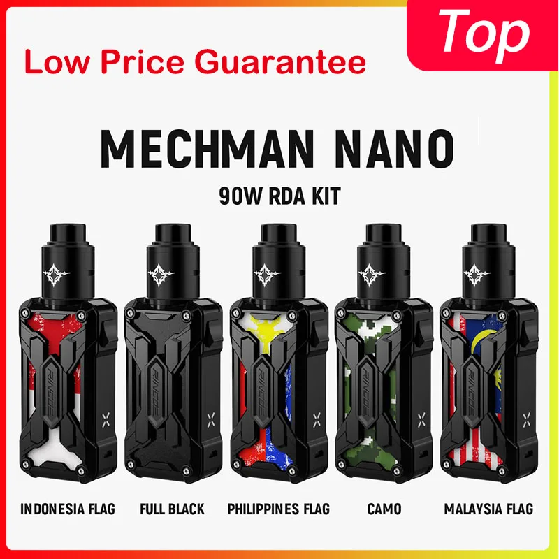 Оригинальный комплект для электронных сигарет Rincoe Mechman Nano 90 Вт набор с одной