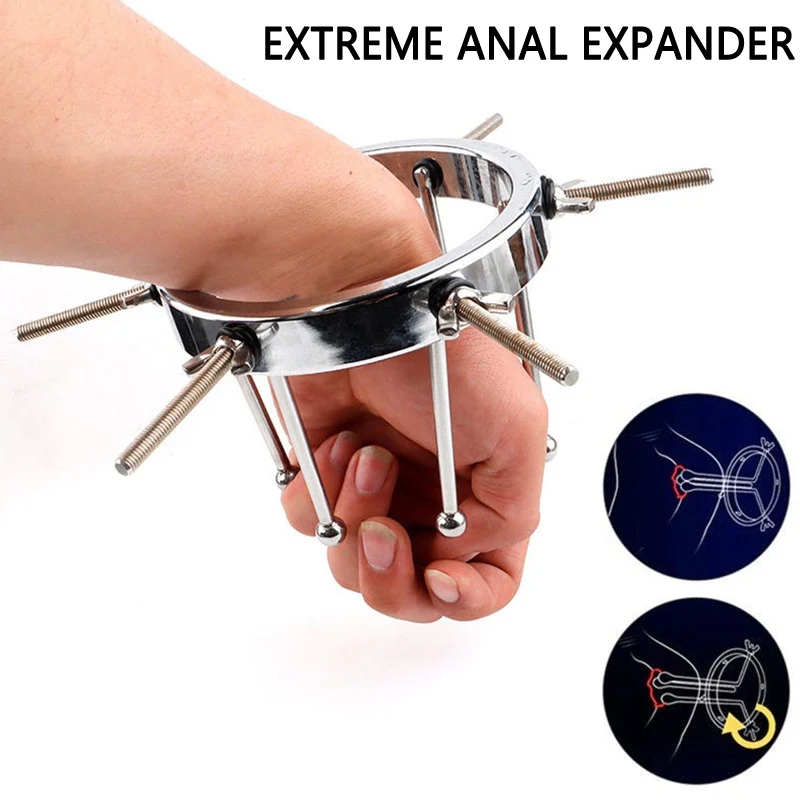 Aluminum Alloy Extreme Anal Expander Spreader Vagina Speculum Anus Opener Butt Plug Dilator BDSM-Gear Fetish | Красота и здоровье