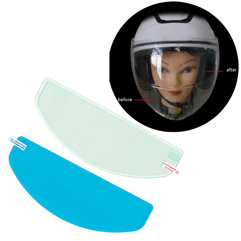 Helmet Clear Anti-rain Anti-fog Film Universal Lens For Motorcycle Accesso | Автомобили и мотоциклы