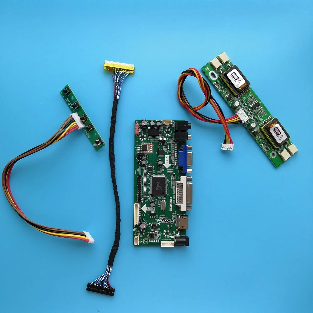 kit for LM190E08-TLA1 Controller board M.NT68676 DIY LVDS 4 lamps HDMI Driver 19" 30pin 1280X1024 Screen Panel VGA DVI