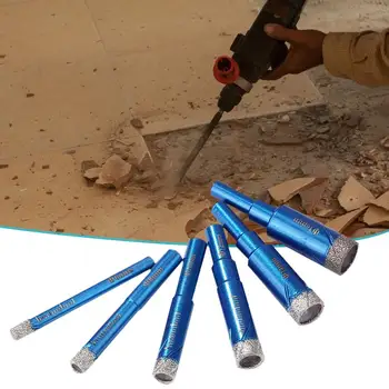 

6pcs Marble Glass Diamond Core Drill Bits Ceramic Tile Bead Knife Glass Dilator Applicable to Ordinary Glass Marble Granite