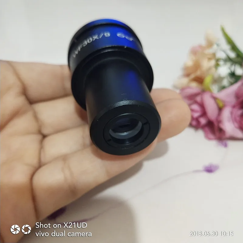 WF30X 9 мм Высокая EyePoint Lab медицинский образовательный биологический 30X окуляр объектив для бимикроскопа микроскопа 23,2 мм Монтажный размер