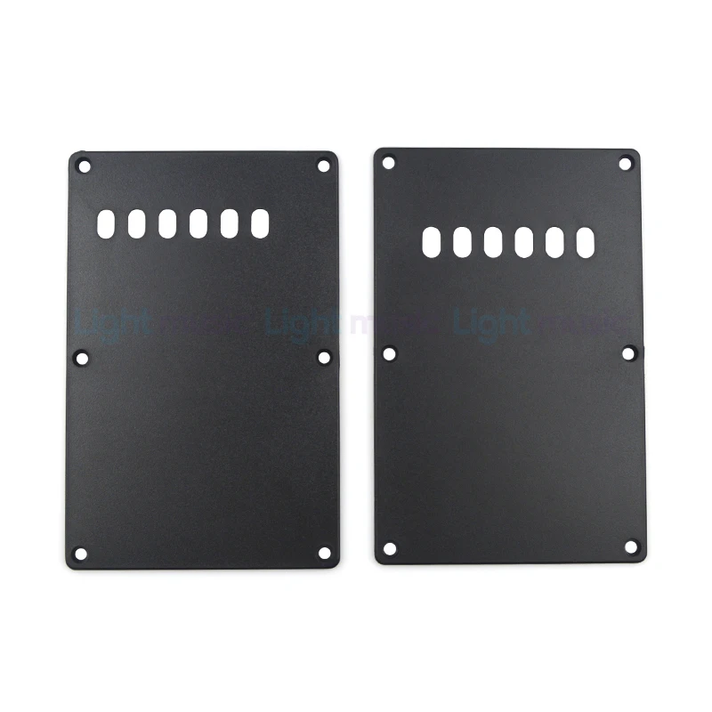 ABS 6-Loch Gitarre Tremolo Hohlraumabdeckung Rückplatte Standard Gitarre Ersatz für ST E-Gitarre Teil Zubehör – Detail 10