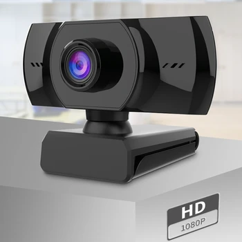 

KC02 Mini USB 2.0 Webcam Full HD 1080P Auto Focus Web Camera with Microphone for Computer PC Laptop Video Calling Live