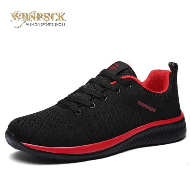 Mens New Mesh Men Casual Shoes Lac-up Men Shoes Lightweight Comfortable Breathable Walking Sneakers Tenis Feminino Zapatos