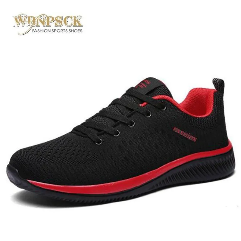 Ceny Męskie 2019 nowe Mesh mężczyźni obuwie lac up mężczyźni buty lekkie wygodne oddychające buty do chodzenia Tenis Feminino Zapatos