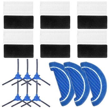 

Replacement Accessory Kit for Robot Vacuum Cleaner, for Conga 1090 Replacement Accessory Kit