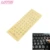 RussianTransparent Keyboard Stickers Russia Layout Alphabet Белые Буквы для Ноутбука Ноутбук ПК 1шт