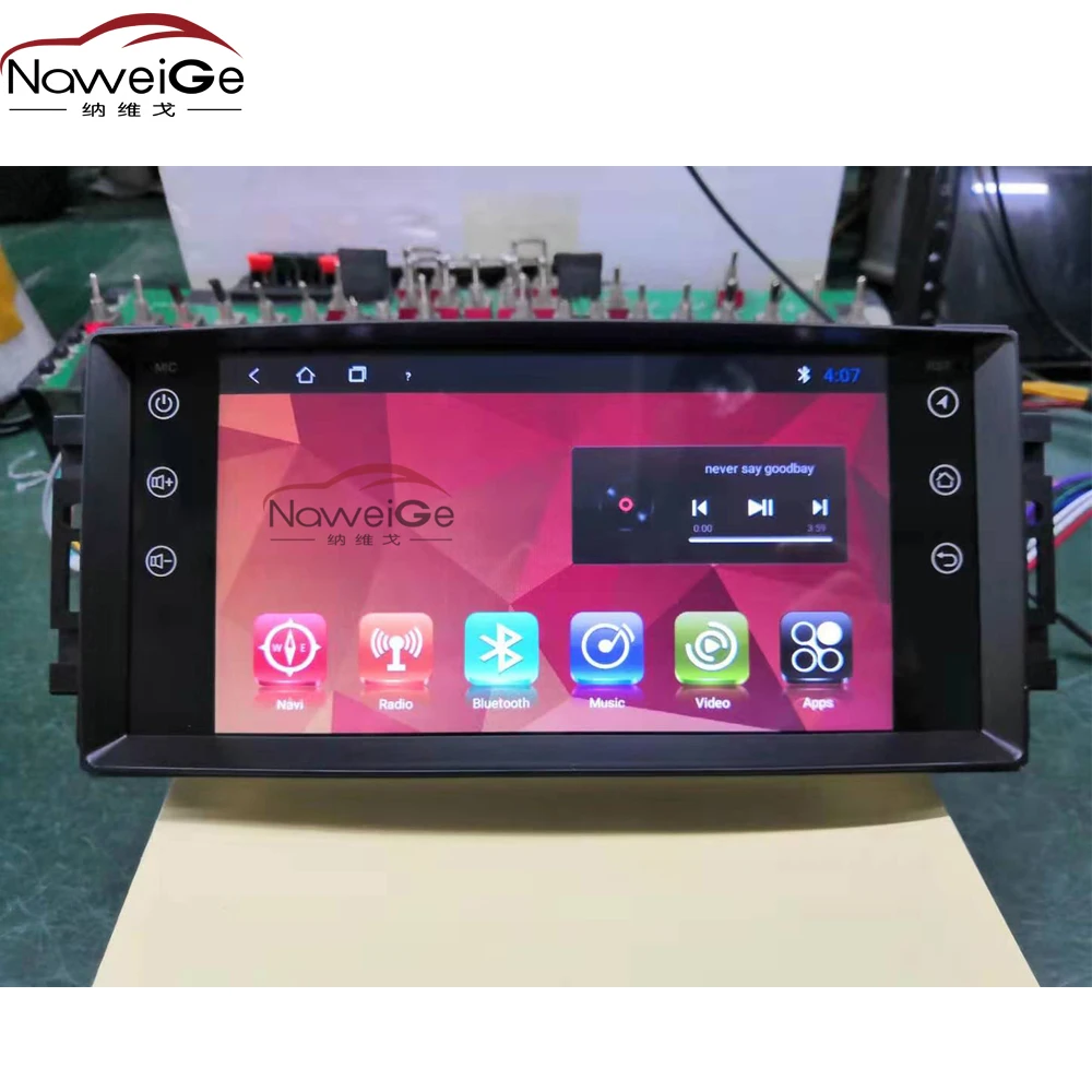 NaweiGe 7 дюймов Android сенсорный экран аудио стерео для Jeep Grand Cherokee 2008-2010 автомобильный dvd для Jeep Chrysler Sebring Dodge