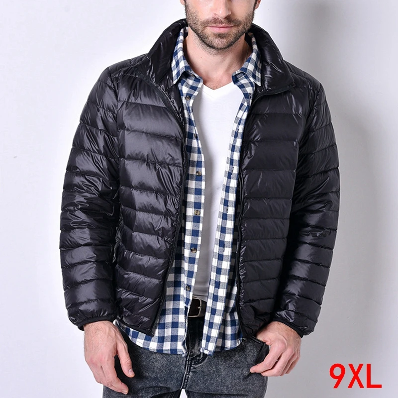 Осенне-зимняя куртка большого размера 5XL 6XL 7XL 8XL 9XL повседневная мужская хлопковая