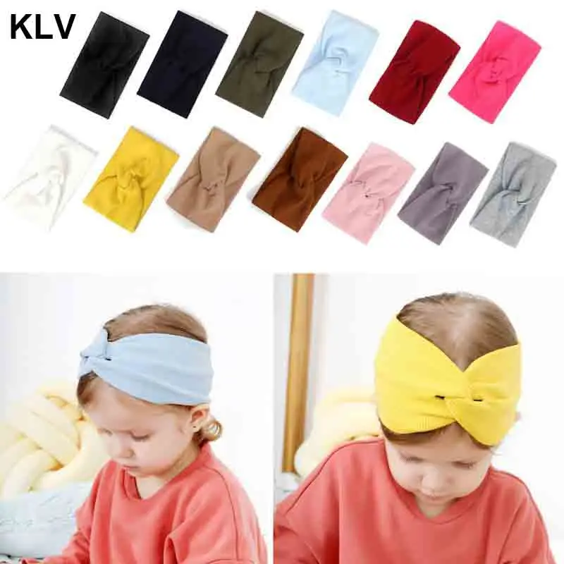 

Women Headband Cross Top Knot Elastic Hair Bands Girls Hairband Knotted Headwrap