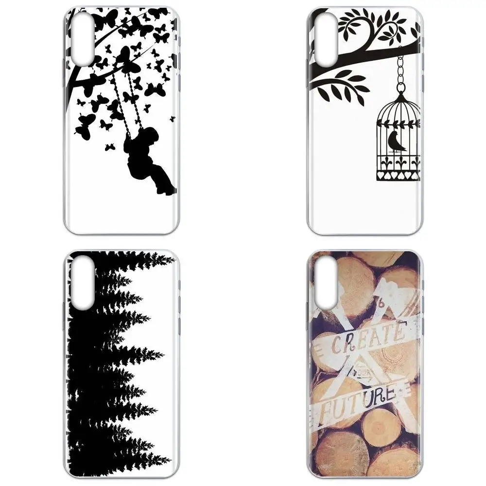 Чехол с надписью Love Tree Browning для Apple iPhone 11 Pro X XR XS MAX | Мобильные телефоны и