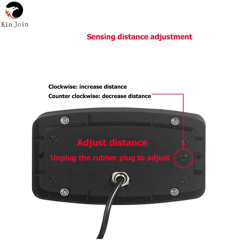 KINJOIN Parking Lot Radar Detection Sensor Vehicle Recognition Detection System Lntelligent Parking Equipment