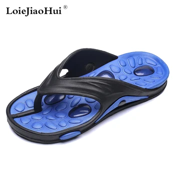 

2020 New Summer Men Casual Slippers Handmade Slip-on Flip Flops Comfortable Breathable Beach Sandals Classic Outdoor Flats Shoes
