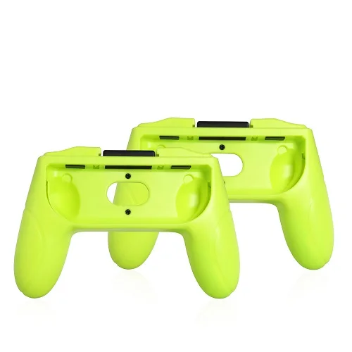 2 шт./компл. контроллер ручки Joy-Con чехол для Nintendo Switch Joy-Con ручка NS N-Switch для аксессуаров для игровой приставки - Цвет: Yellow With BOX